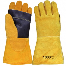 Leather gloves
