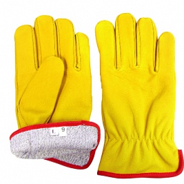 Leather gloves