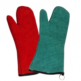 Leather gloves