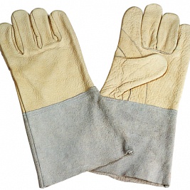 Leather gloves