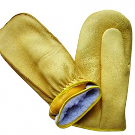 Leather gloves